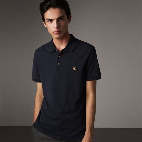 burberry poloshirt blau|burberry polo shirts men's sale.